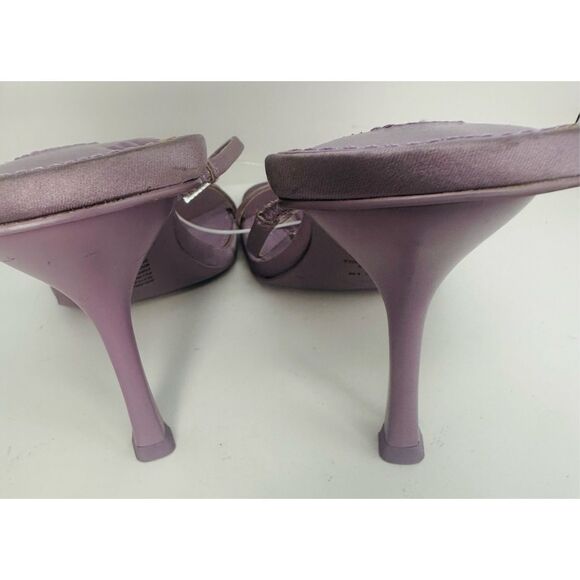Steve Madden Women's Purple Aislinn Jewel Heel Sandals Size 8.5 - Picture 4 of 6